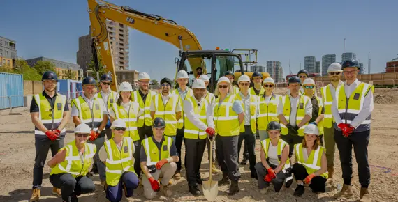 Pier Road Groundbreaking. 