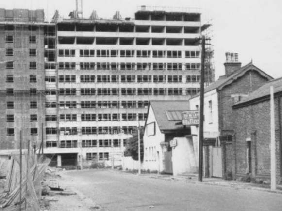 Dennison Point construction in 1967